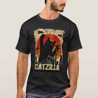  Catzilla - Grappig katje en kattepullover H T-shirt