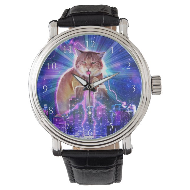 Catzilla Horloge (Voorkant)