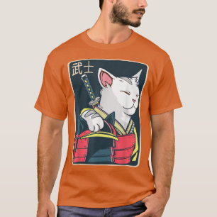 Catzilla - Japanse kattenkunst - Katana-zwaard - A T-shirt