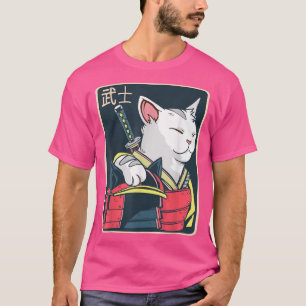 Catzilla - Japanse kattenkunst - Katana-zwaard - A T-shirt
