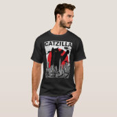 Catzilla Japanse  Sunset Classic T-Shirt (Voorkant volledig)