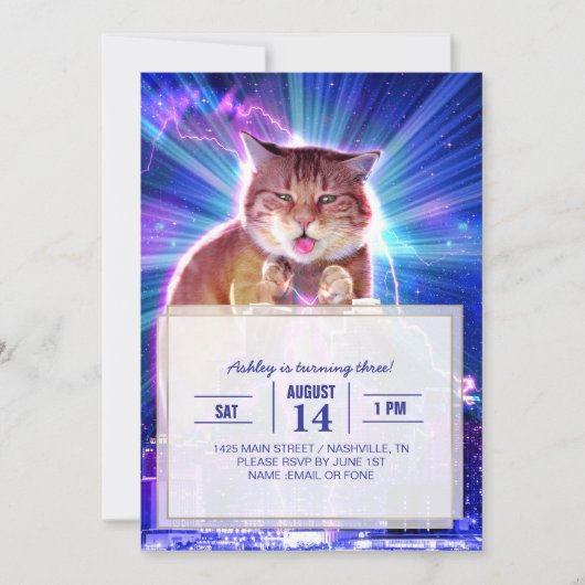 Catzilla Kaart (Voorkant)