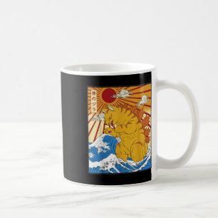 Catzilla Kat Japanse Anime Kawaii Grappig Graphic  Koffiemok
