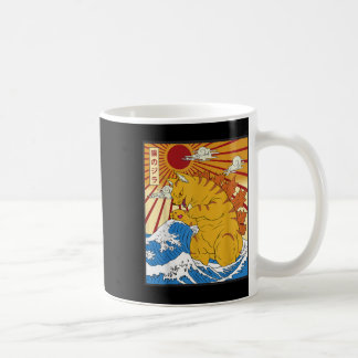 Catzilla Kat Japanse Anime Kawaii Grappig Graphic  Koffiemok