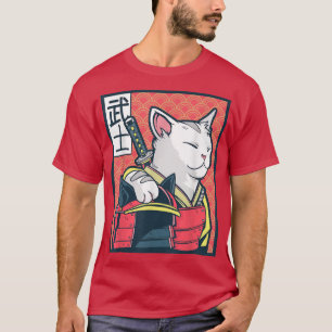 Catzilla - Oude Japanse kattenkunst -  Ninj T-shirt