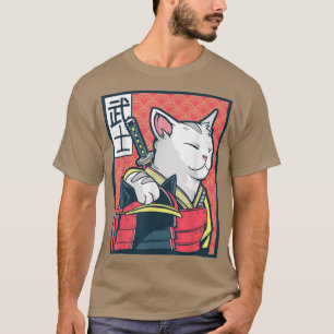 Catzilla - Oude Japanse kattenkunst - Ninj T-shirt
