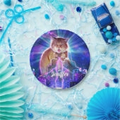 Catzilla Papieren Bordje (Feest)