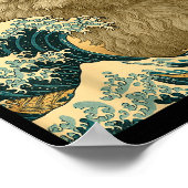 Catzilla Persian Cat Japanese Art For Men Women Ki Poster (Hoek)