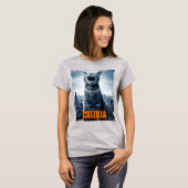 Catzilla Relaxed Womens T-shirt (Voorkant volledig)