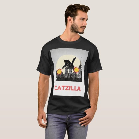 CATZILLA T-SHIRT (Voorkant volledig)