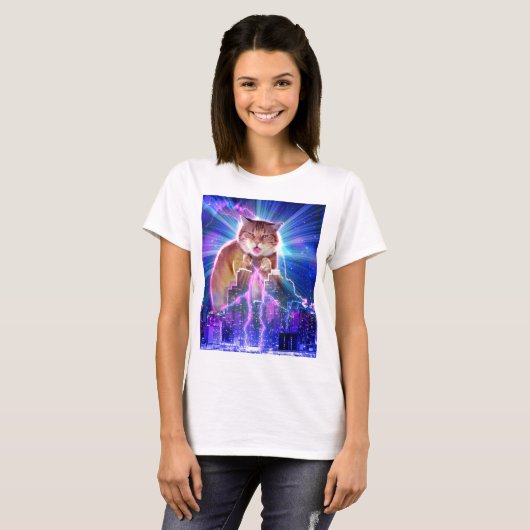 Catzilla T-shirt (Voorkant volledig)