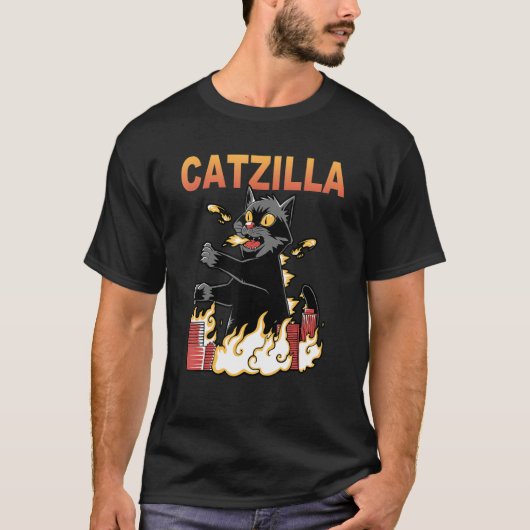 catzilla t-shirt (Voorkant)