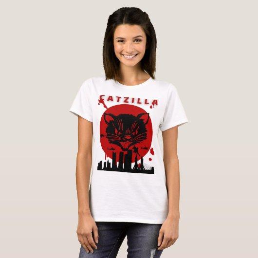 catzilla t-shirt (Voorkant volledig)