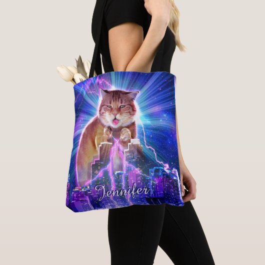 Catzilla Tote Bag (Dichtbij)