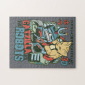 Catzilla Vs Robots Legpuzzel (Horizontaal)