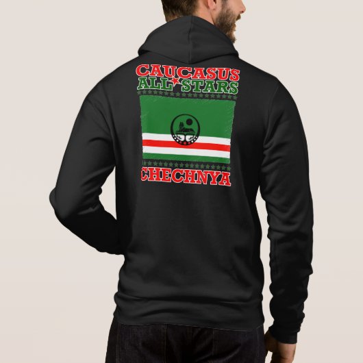 Caucasus All Stars Chechnya Hoodie (Achterkant)