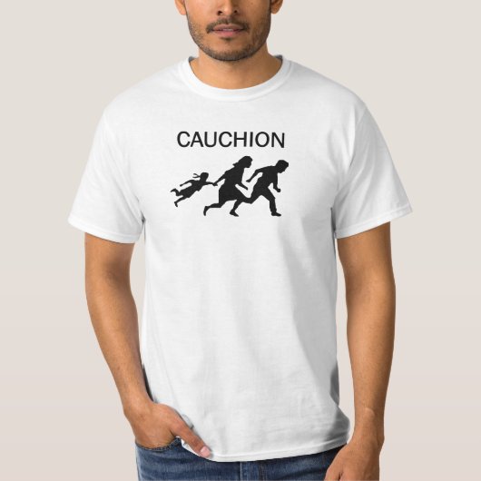 CAUCHION Border Crossing T-shirt (Voorkant)