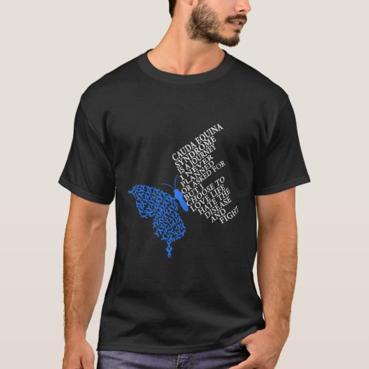 Cauda Equina Syndrome Warrior T-shirt (Voorkant)
