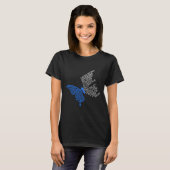 Cauda Equina Syndrome Warrior T-shirt (Voorkant volledig)