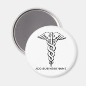 CAUDEUSUS MERCHANDISE VOOR DOKTERSZAKEN MAGNEET (Voorkant / Achterkant)