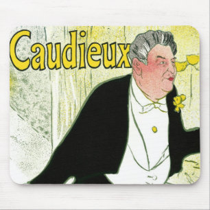 Caudieux door Toulouse Lautrec,  Art Nouveau, Muismat