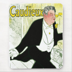 Caudieux door Toulouse Lautrec,  Art Nouveau, Muismat