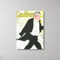 Caudieux door Toulouse Lautrec, Oude Art Nouveau
