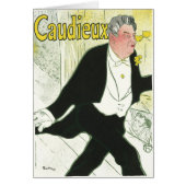 Caudieux van Toulouse Lautrec, Art Nouveau (Voorkant)