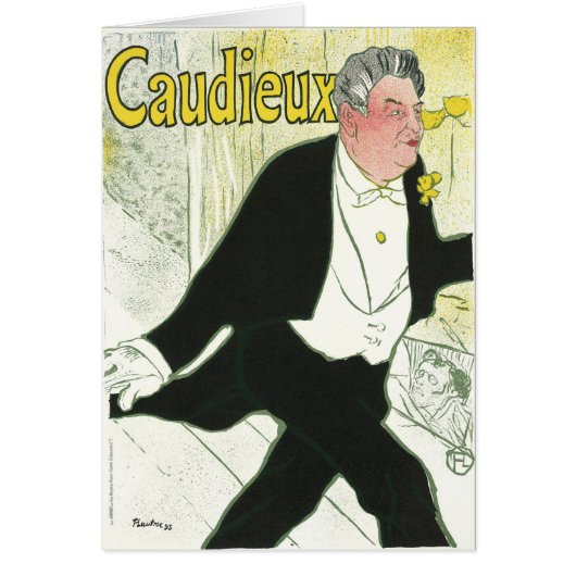 Caudieux van Toulouse Lautrec,  Art Nouveau (Voorkant)