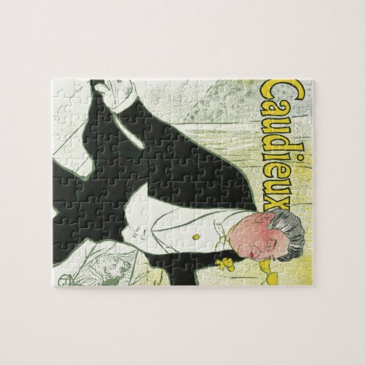 Caudieux van Toulouse Lautrec,  Art Nouveau Legpuzzel (Horizontaal)