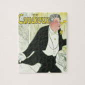 Caudieux van Toulouse Lautrec,  Art Nouveau Legpuzzel (Verticaal)