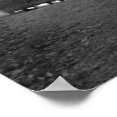 Caughron Barn, Cades Cove, b&w Poster (Hoek)