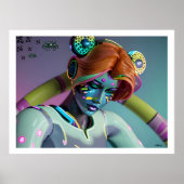 Caught in the Curl IV Poster (Voorkant)