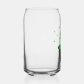 Cauldron and Bubbling Green Brew Halloween Blikvorm Glas (Rechts)