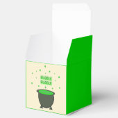 Cauldron and Bubbling Green Brew Halloween Custom Bedankdoosjes (Geopend)