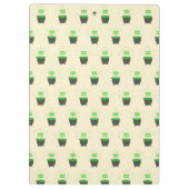 Cauldron and Bubbling Green Brew Halloween Klembord (Achterkant)