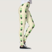 Cauldron and Bubbling Green Brew Halloween Leggings (Rechts)