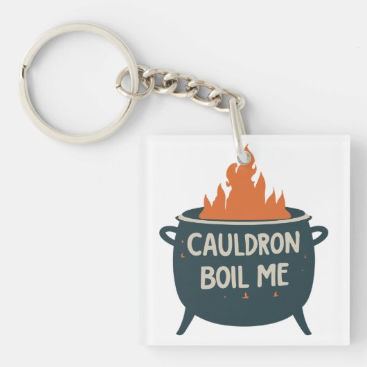 Cauldron Boil Me: een grillig avontuur in magie Sleutelhanger (voorkant)