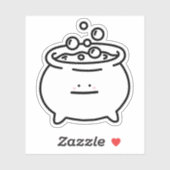 Cauldron doodle sticker (Vel)