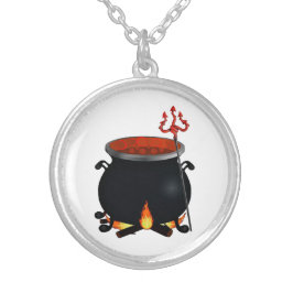 Cauldron en Duivels Trident Ketting