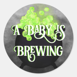 Cauldron Luier Raffle Ronde Sticker