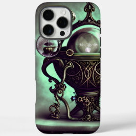Cauldron met Green Crystal Ball en Orbs iPhone 16 Pro Max Hoesje