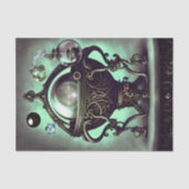 Cauldron met Green Crystal Ball en Orbs Tissuepapier (Voorkant)