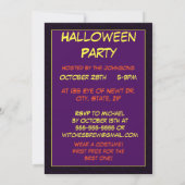 Cauldron Party Kaart (Achterkant)