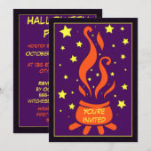 Cauldron Party Kaart (Voorkant / Achterkant)