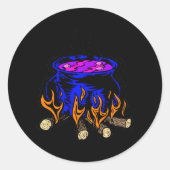 Cauldron Ronde Sticker (Voorkant)