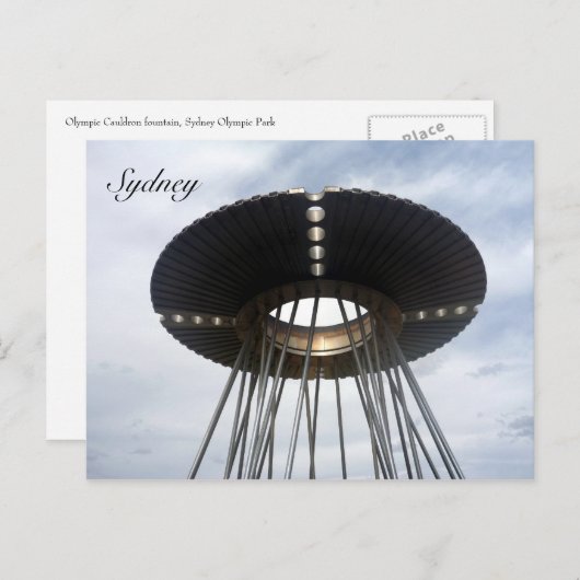 cauldron-stadion briefkaart (Voorkant / Achterkant)