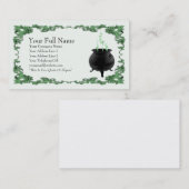 Cauldron - Visitekaartje (Voorkant / Achterkant)