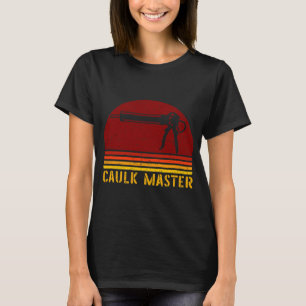 Caulk Master Retro Bouwvakker T-shirt