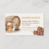 Causal BBQ Beer Luier Raffle Enclosure Kaart (Voorkant)